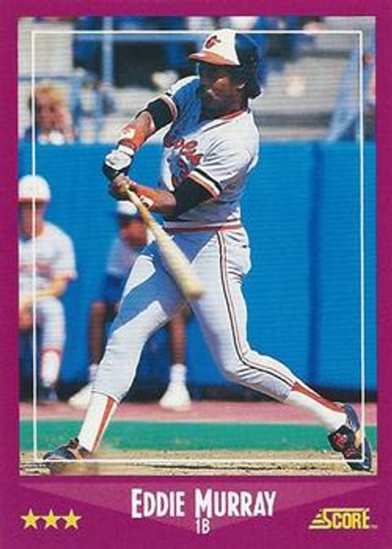 Eddie Murray 1988 Score #18 Base RAW