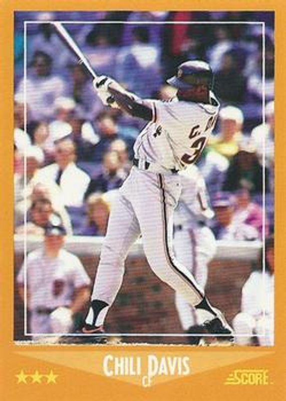 1988 Score #605 Base
