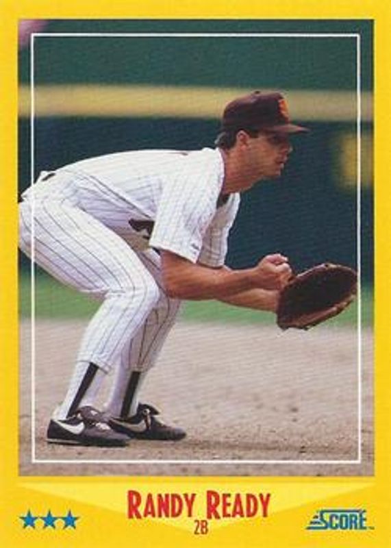 Randy Ready 1988 Score #512 Base Price Guide - Sports Card Investor