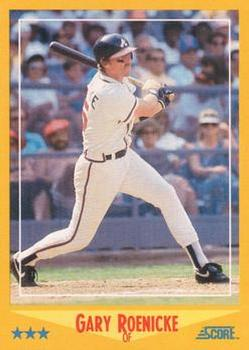 Gary Roenicke 1988 Score #482 Glossy Price Guide - Sports Card Investor