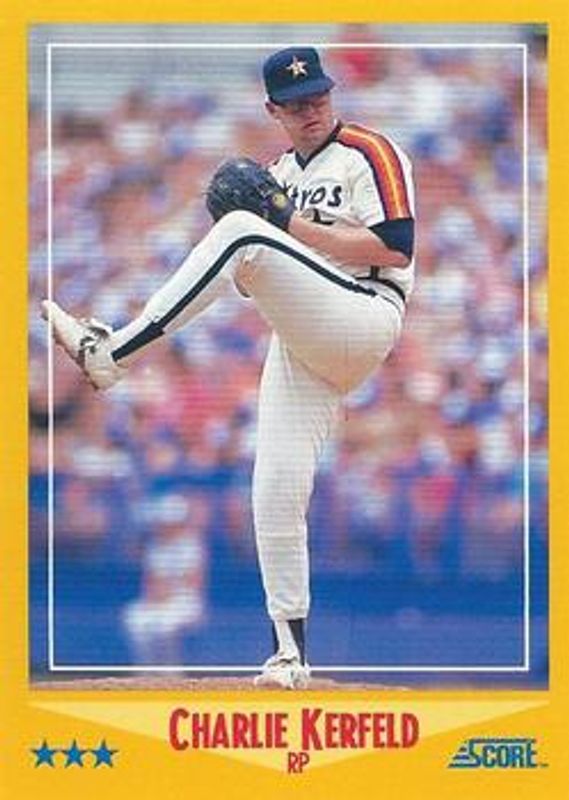 Charlie Kerfeld 1988 Score #479 Base RAW