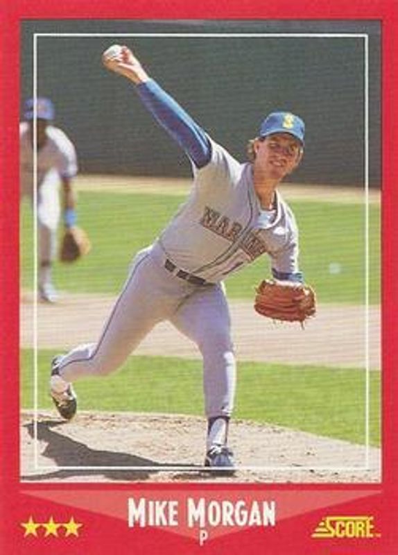 Mike Morgan 1988 Score #295 Glossy RAW