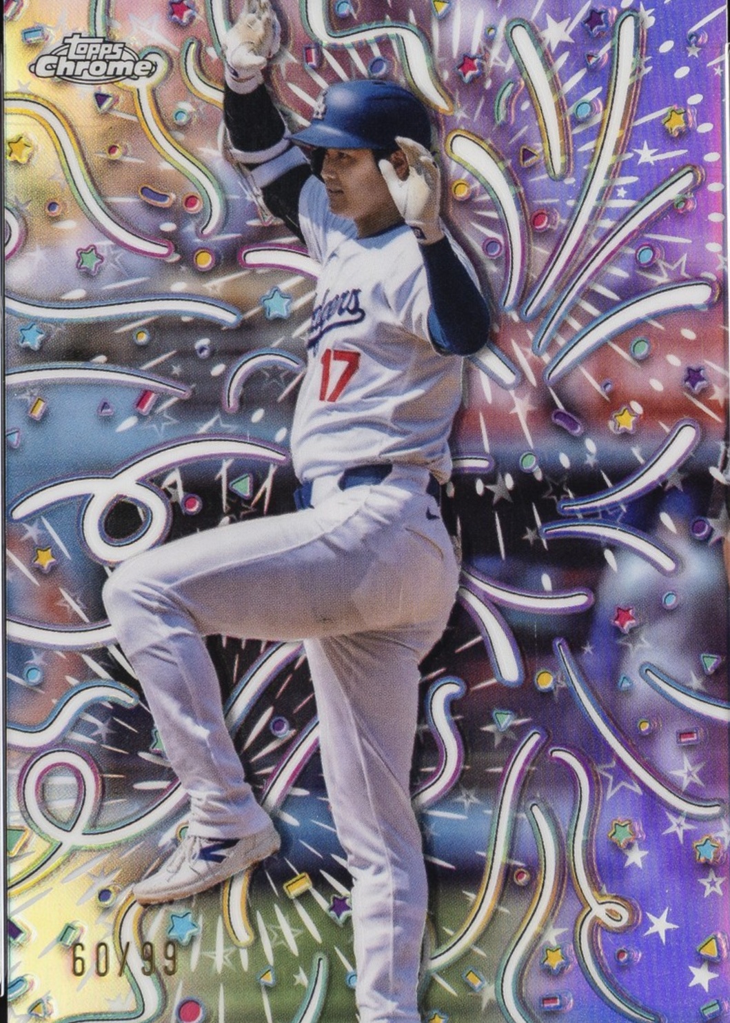 Shohei Ohtani 2024 Topps Chrome Update #CELE-12 Celebracion /99