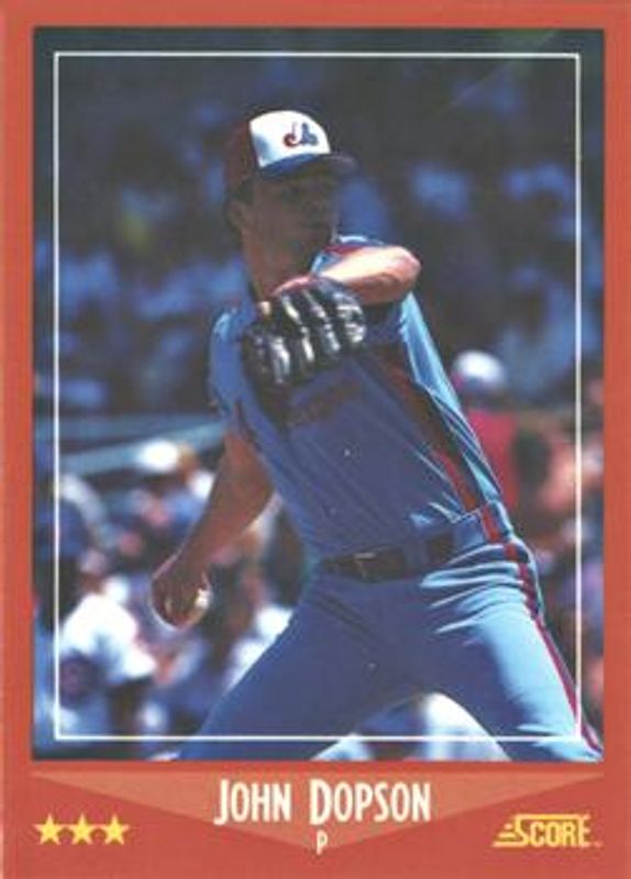 1988 Score Traded #88T Glossy