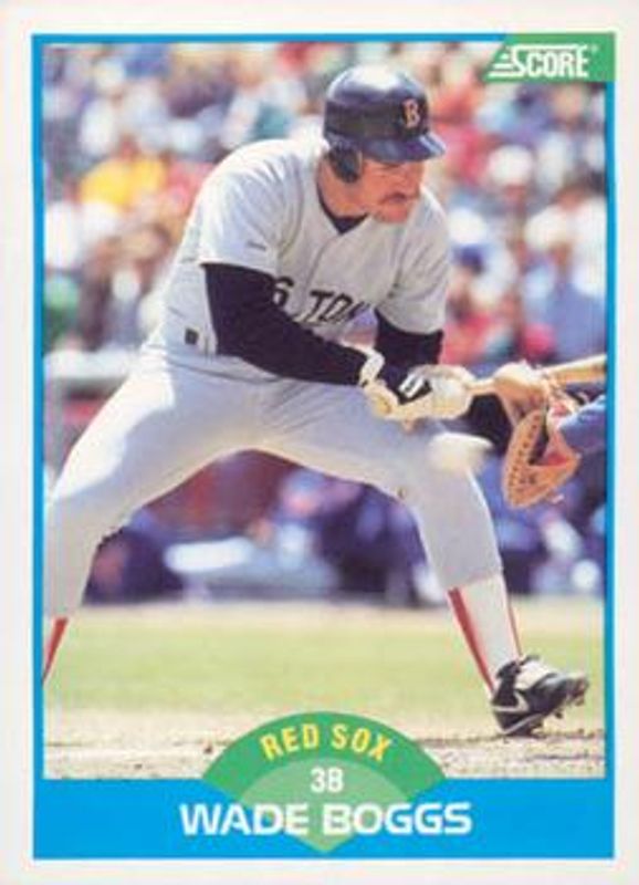 Wade Boggs 1989 Score #175 Base RAW