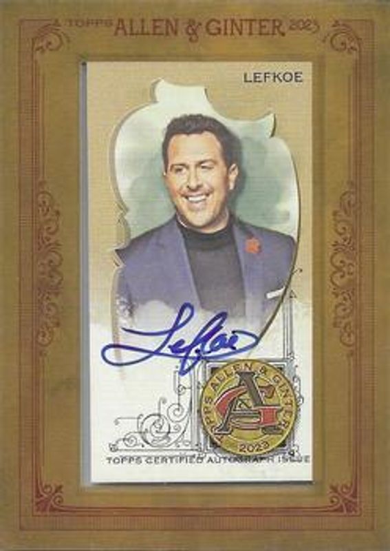 2023 Topps Allen & Ginter #MA-ALE Framed Mini Auto