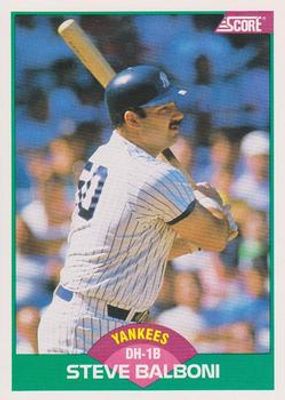 1989 Score Traded #27T Base