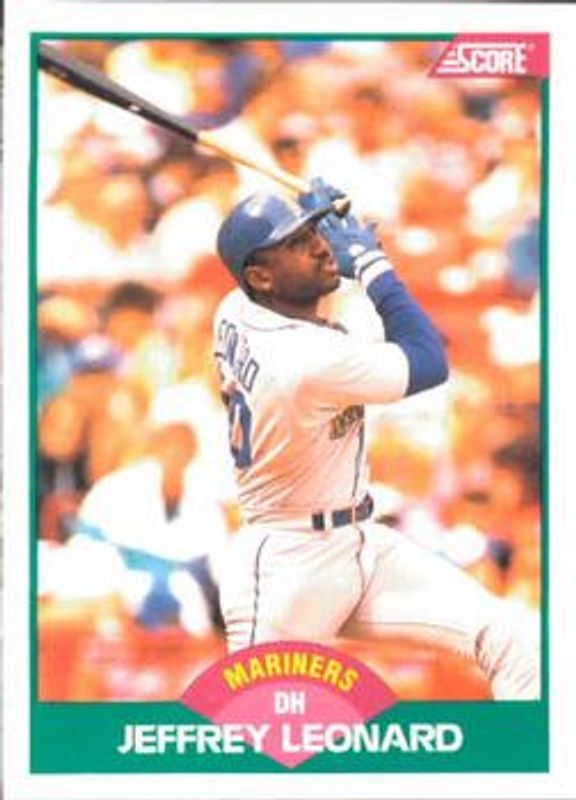 1989 Score Traded #7T Base