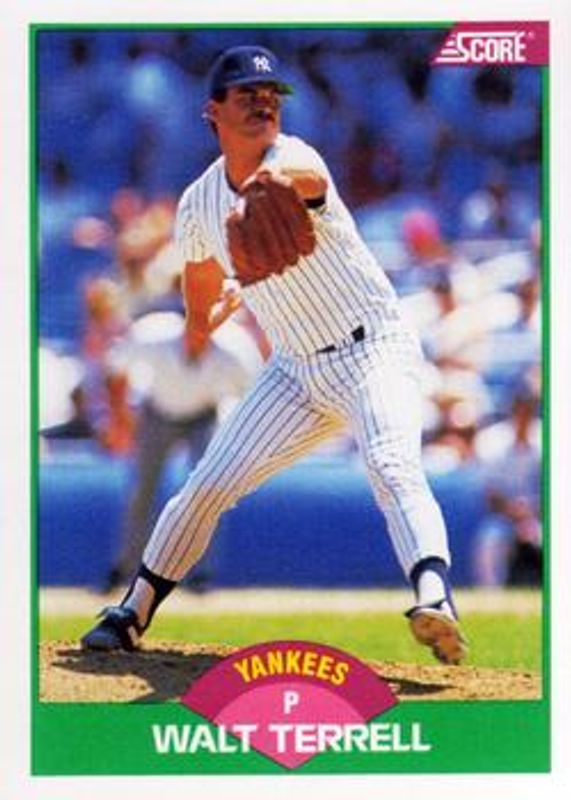 1989 Score Traded #75T Base