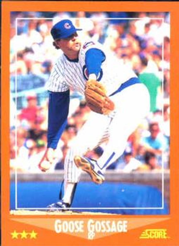Goose Gossage 1988 Score Traded #14T Base RAW