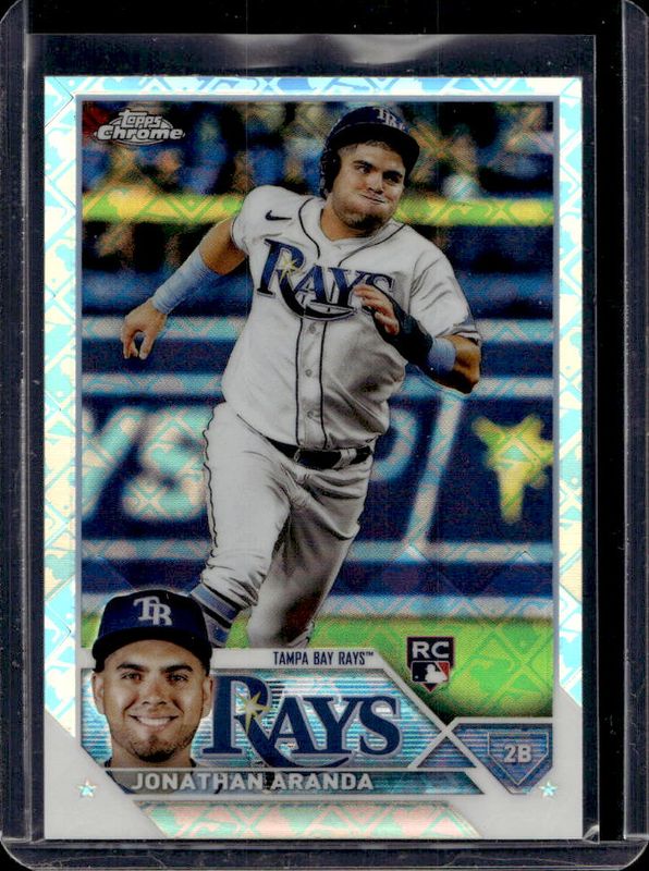 2023 Topps Chrome Logofractor Edition #18 Base