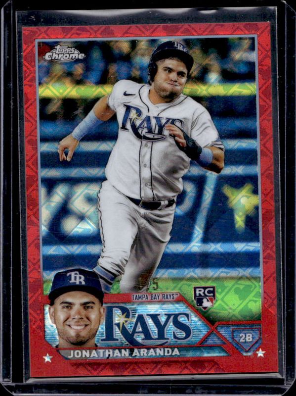 2023 Topps Chrome Logofractor Edition #18 Red /5