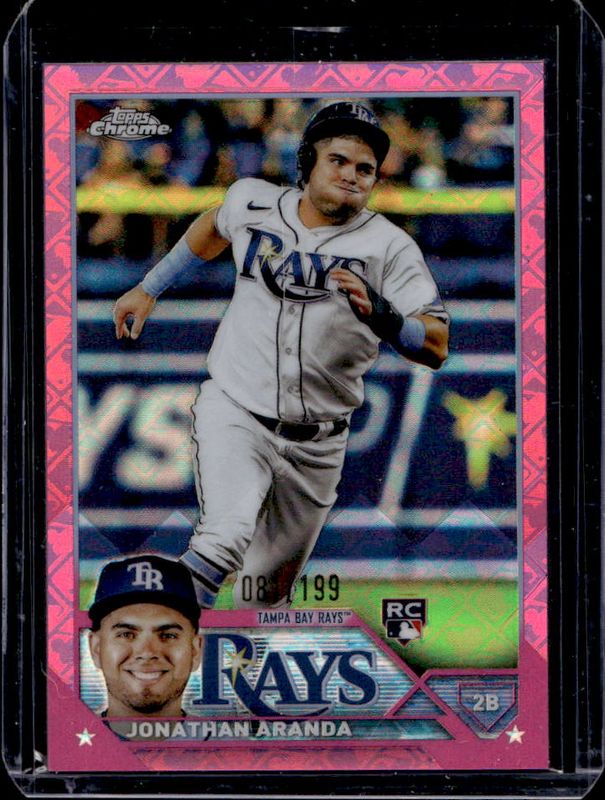 2023 Topps Chrome Logofractor Edition #18 Pink /199