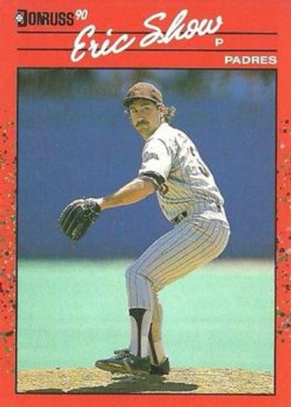 Eric Show 1990 Donruss #559 Base RAW