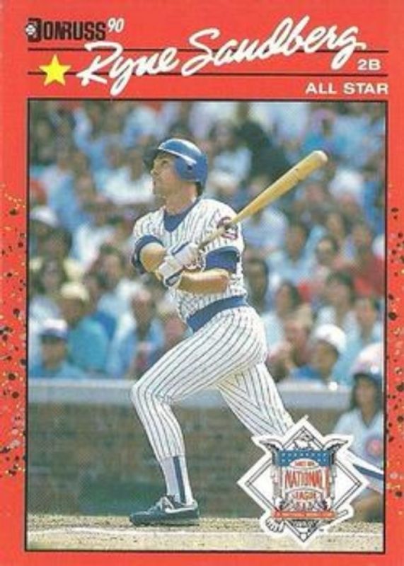 Ryne Sandberg 1990 Donruss #692 Base RAW