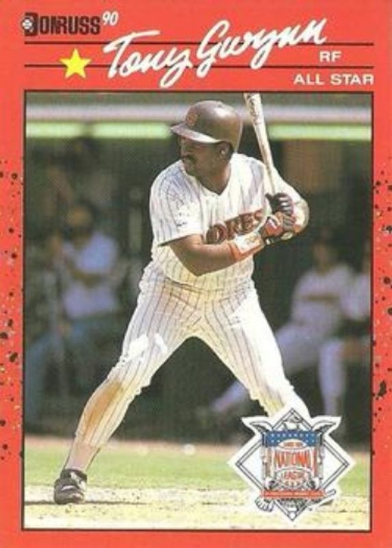 Tony Gwynn 1990 Donruss #705 Base RAW