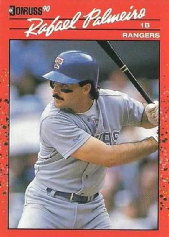 Rafael Palmeiro 1990 Donruss #225 Base RAW