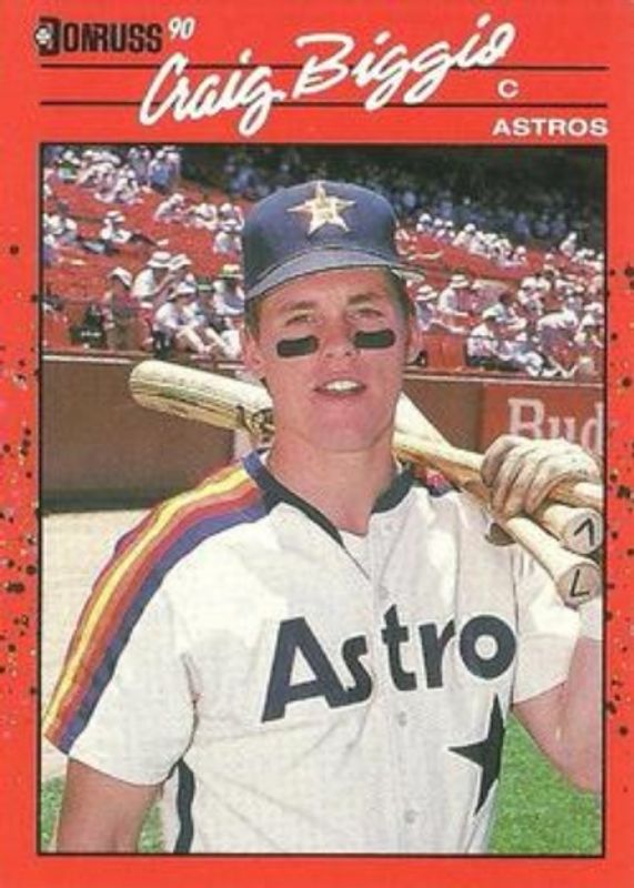 Craig Biggio 1990 Donruss #306 Base RAW