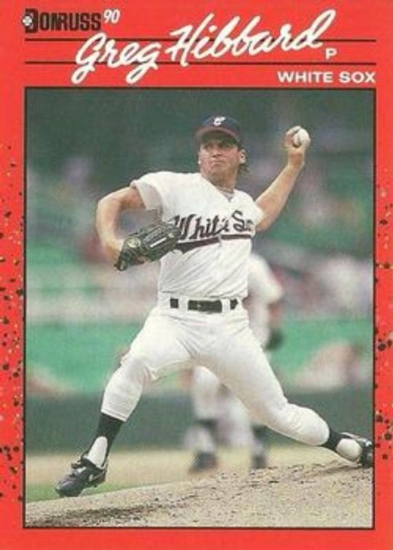 Greg Hibbard 1990 Donruss #384 Base Rookie RAW