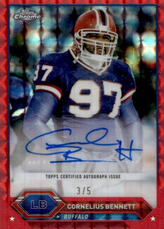 2023 Topps Composite #TCA-CB Chrome Autographs - Geometric Red /5