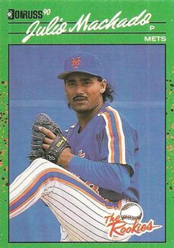 Julio Machado 1990 Donruss The Rookies #41 Base RAW