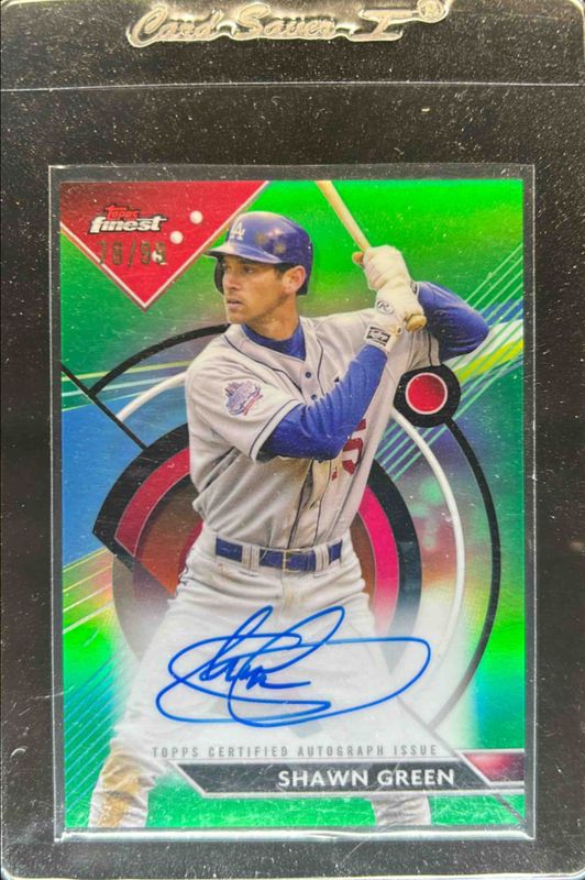 2023 Topps Finest #FA-SGR Finest Autographs - Green Refractor /99