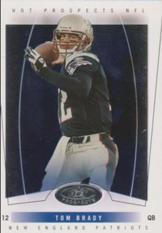 Tom Brady 2004 Fleer Hot Prospects #63 Base /350 RAW