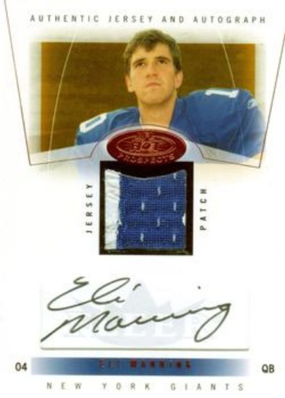 Eli Manning 2004 Fleer Hot Prospects #83 Base /350 Rookie RAW
