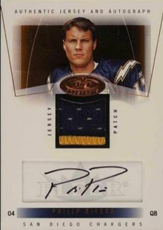 Philip Rivers 2004 Fleer Hot Prospects #85 Base /350 Rookie RAW