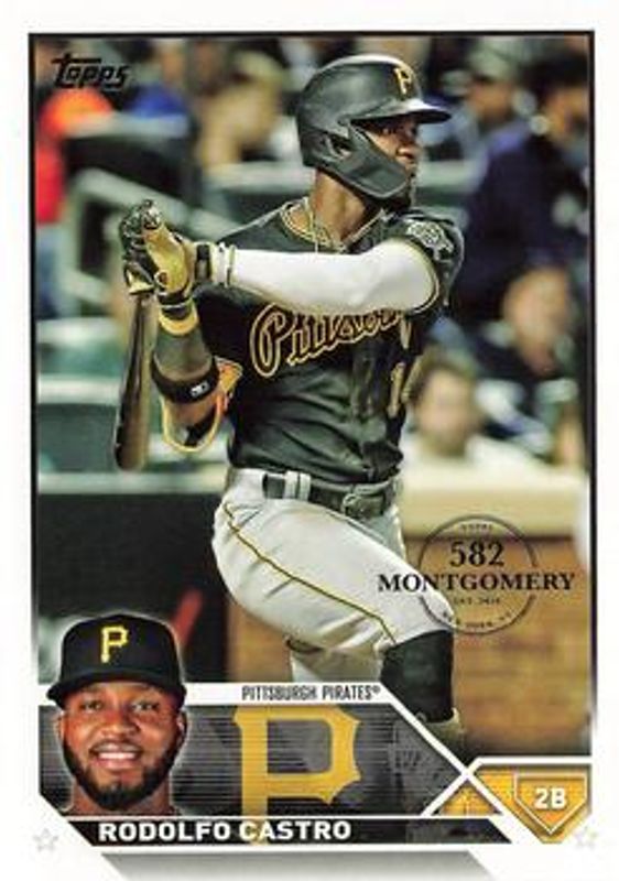 2023 Topps #484 582 Montgomery Club Foil Stamped