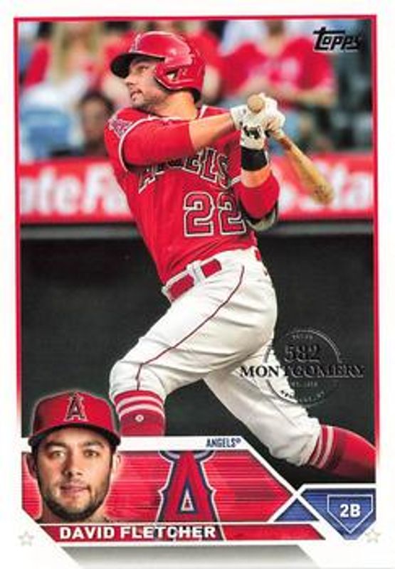 2023 Topps #636 582 Montgomery Club Foil Stamped