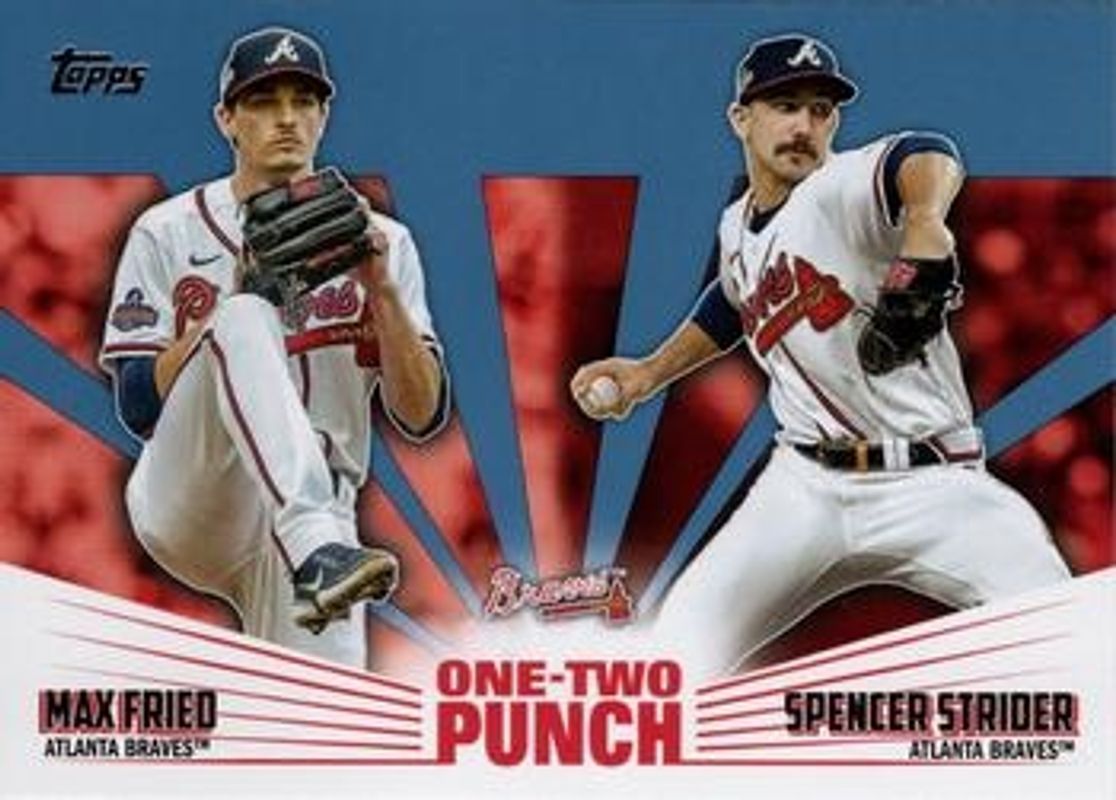 2023 Topps #12P-25 One-Two Punch - Blue