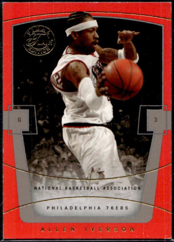 Allen Iverson 2003 Flair #88 Row 1 /100 RAW