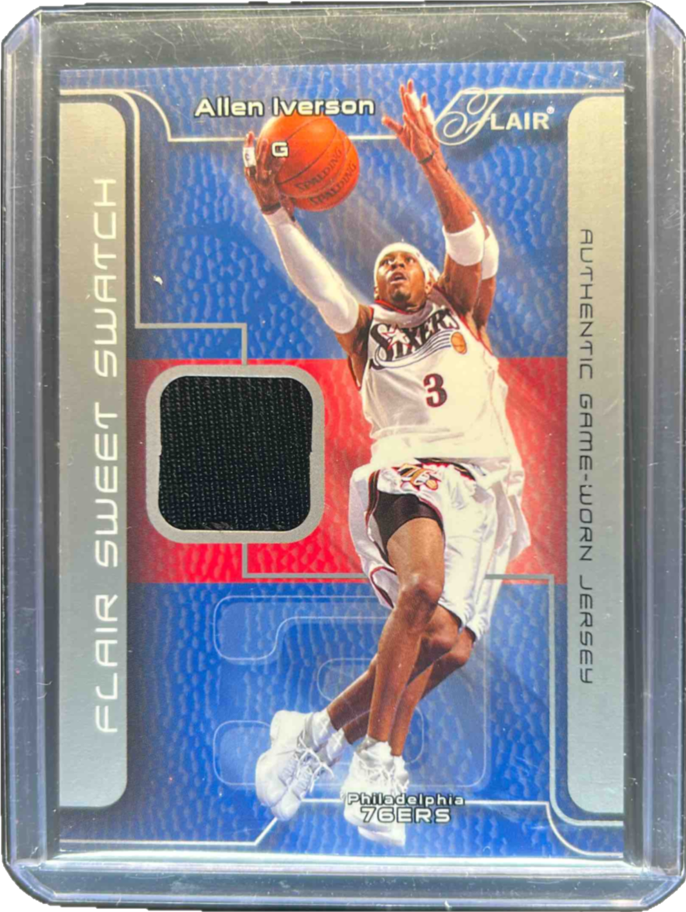 Allen Iverson 2003 Flair #SSJ-AI Sweet Swatch Price Guide