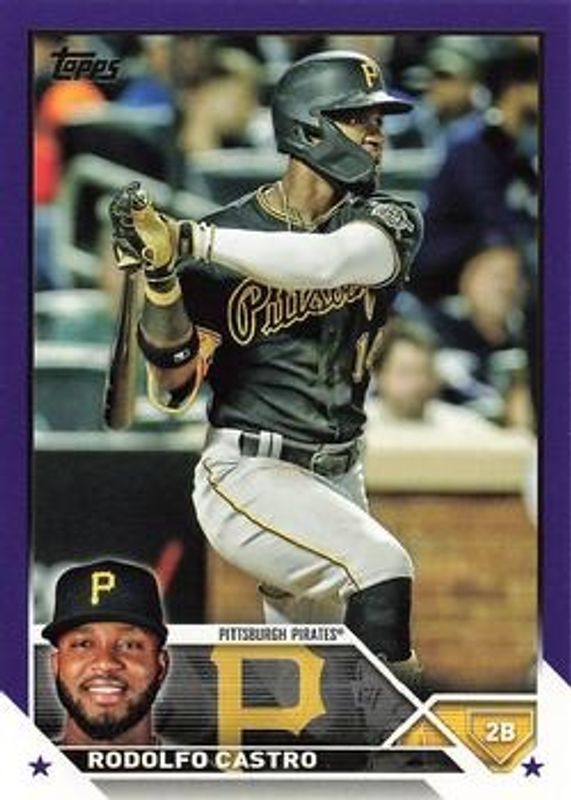 2023 Topps #484 Purple