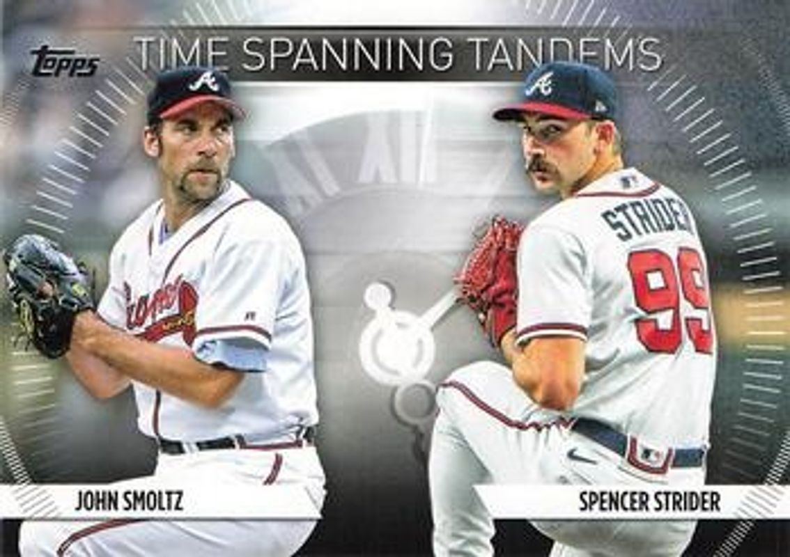 2023 Topps Update #TS-19 Time Spanning Tandems