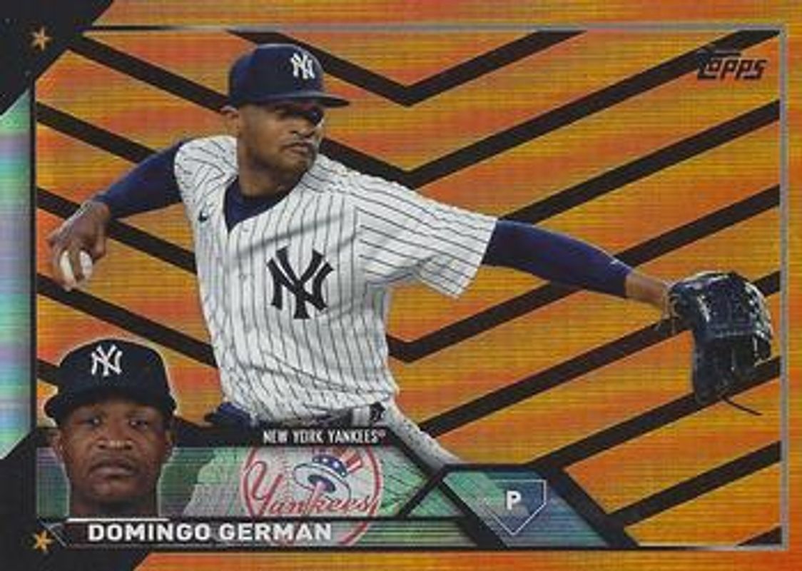 2023 Topps Update #US52 Orange & Black Foil