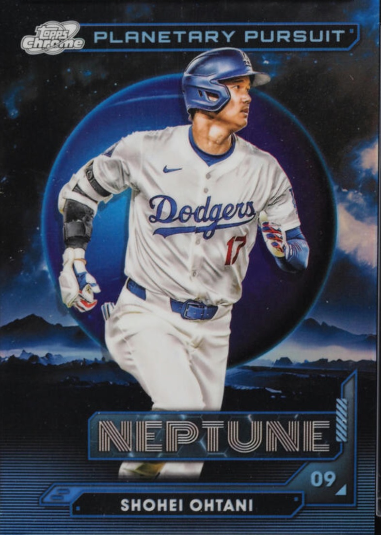 Shohei Ohtani 2024 Topps Chrome Cosmic #PPN-8 Planetary Pursuit