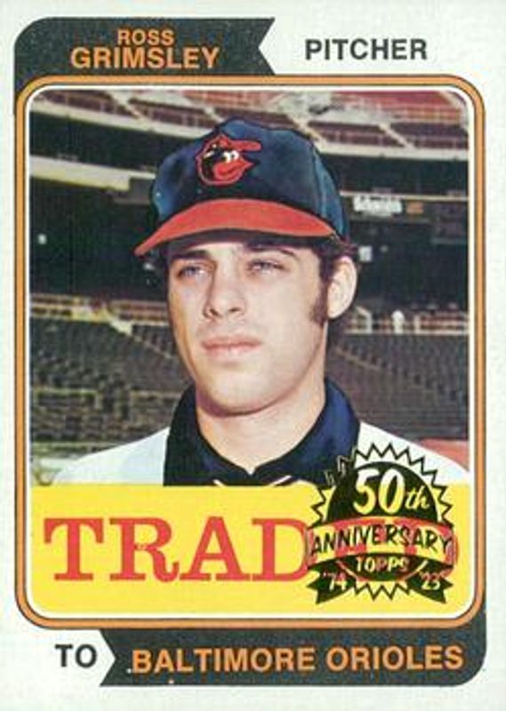 2023 Topps Heritage #59T 50th Anniversary Buybacks Traded Set