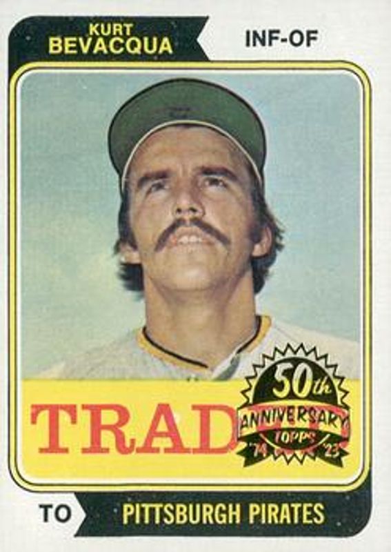 2023 Topps Heritage #454T 50th Anniversary Buybacks Traded Set