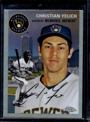 2023 Topps Chrome Platinum Anniversary #54CV-77 1954 City Variation - Refractor
