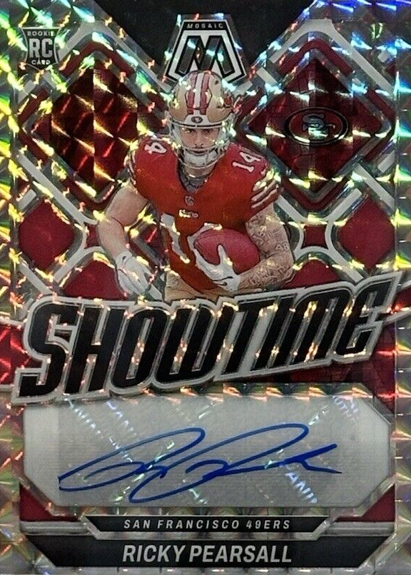 Ricky様オーダー専用ページ Ricky Pearsall 2024 Mosaic #SS-RPL Showtime Signatures Price Guide