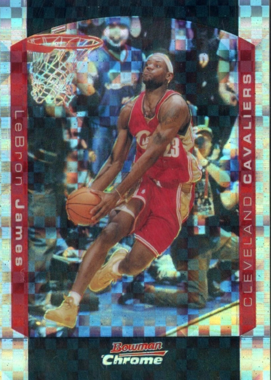 LeBron James 2004 Bowman #23 Chrome - X-Fractor /150 Price Guide