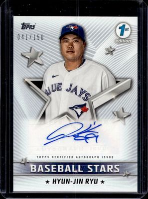 2022 Topps 1st Edition #BSA-HR Baseball Stars Autographs /150