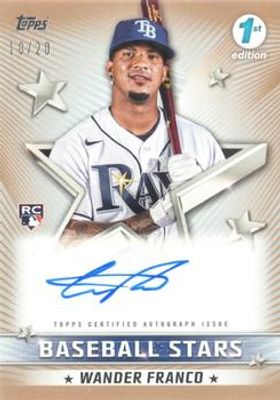2022 Topps 1st Edition #BSA-WF Baseball Stars Autographs - Gold /20