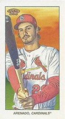 2022 Topps 206 California Early Hollywood Back
