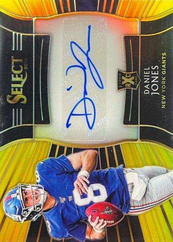 2018 Select #325 XRC Prizm Autographs - Gold /10