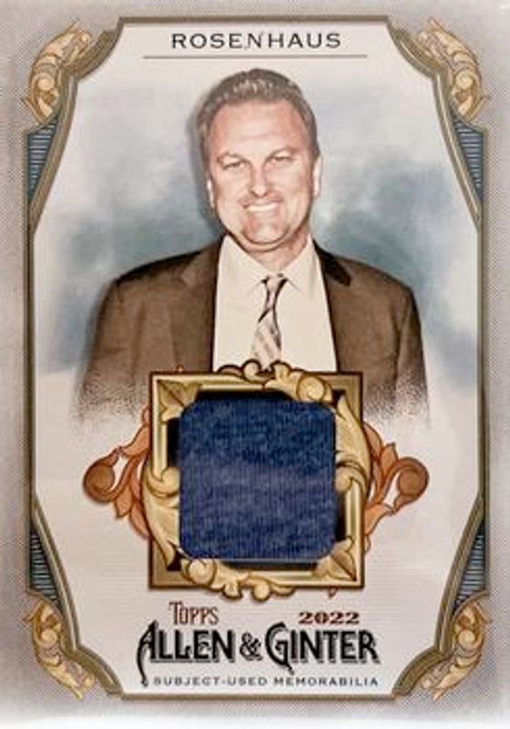 2022 Topps Allen & Ginter #AGRB-DR Full-Size Relics B Design