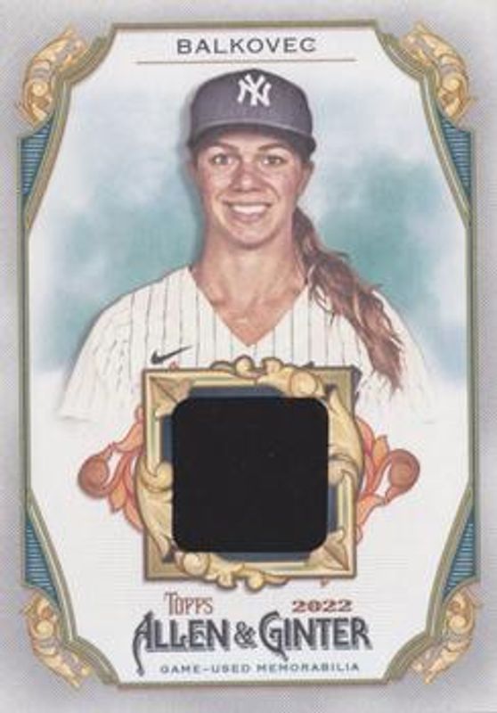 2022 Topps Allen & Ginter #AGRB-RBA Full-Size Relics B Design