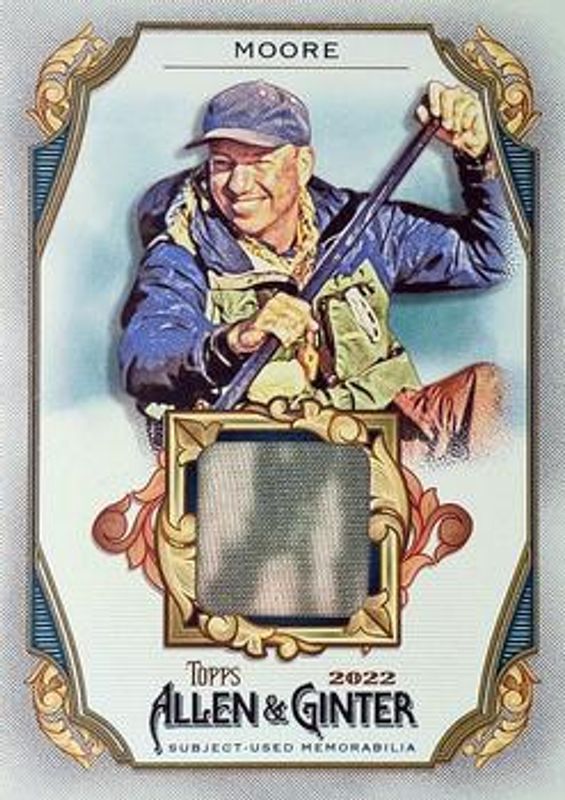 2022 Topps Allen & Ginter #AGRB-NM Full-Size Relics B Design